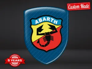 Fiat Abarth Adesivi Lunotto Auto Edizione Corsa Elite